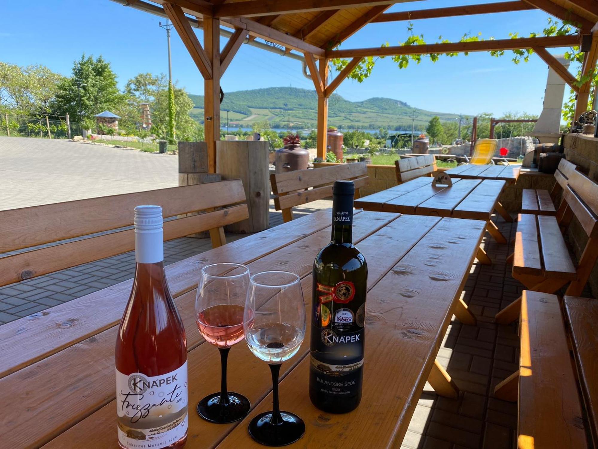 Vinarstvi & Penzion Knapek Strachotin Hotel Kültér fotó